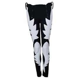 Givenchy, leggings bianco e nero