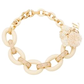 Collana Louis Vuitton in resina a fiore