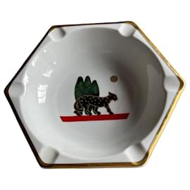 Cartier Must de Cartier Panther Porcelain Ashtray