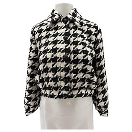 L'Agence Chaqueta con estampado pata de gallo