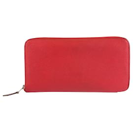 Portafoglio lungo Azap Hermès in rosso