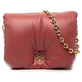 Borsa a tracolla Loewe Anagram Goya Puffer Chain