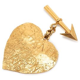 Spilla Chanel Logo Heart Arrow 93A