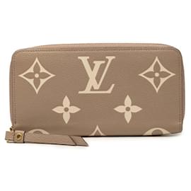 Louis Vuitton Monogram Empreinte Bicolor Zippy Wallet