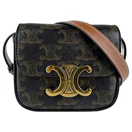 Borsa a Spalla Celine Triomphe Mini Claude - Céline