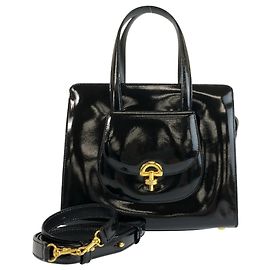 Céline Borsa Celine Vintage in vernice nera