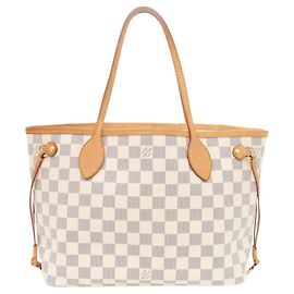 Louis Vuitton Neverfull PM Damier Azur Tote Bag