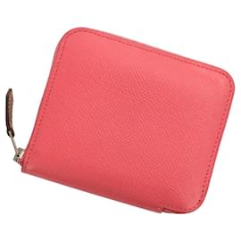 Portefeuille compact en soie Azap Hermes - Hermès