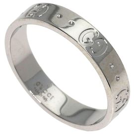 Gucci Icon Ring aus 18K Weißgold