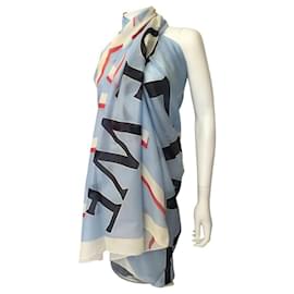 Sciarpa Loewe Maxi Logo in cotone
