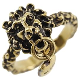 Gucci Lion Head Ring Goldbeschichtet
