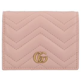 Cartera de doble pliegue Gucci GG Marmont