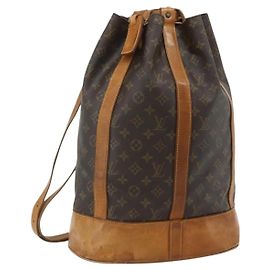 LOUIS VUITTON Monogram Randonnee GM Borsa a Spalla M42244 LV Auth 179108