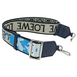 LOEWE �~ Ghibli Calcifer Howl's Moving Castle Tracolla Blu Auth 167306SM