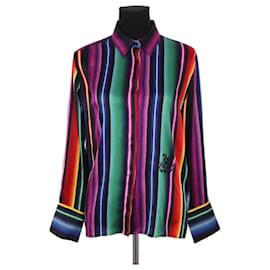 Camicia in seta multicolore - DMN