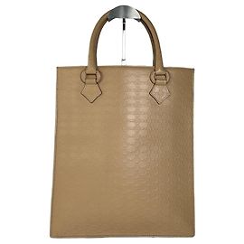 Borsa Tote Texturizzata Vintage Vivienne Westwood Beige