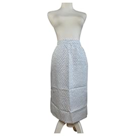 Falda de seda vintage Givenchy Light