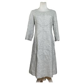 Vintage Courreges Mischgewebe Kleid Leicht