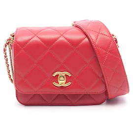 Borsa a Spalla Chanel Matelassé Mini Chain