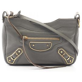 Borsa a Spalla Balenciaga Metallic Edge