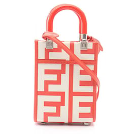 Borsa a 2 vie Fendi Sunshine Shopper Mini