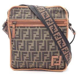 Borsa a Spalla Fendi Zucca