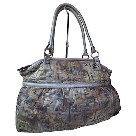 Borsa a tracolla Fendi motivo Zucca