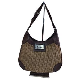 Borsa Hobo Christian Dior Trotter Monogram
