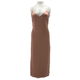 Autre Marque TALLER MARMO Langes Kleid Beige Polyester