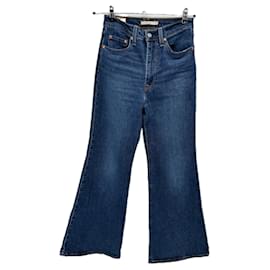 Vaqueros Flare Levi's Azules Talle Alto