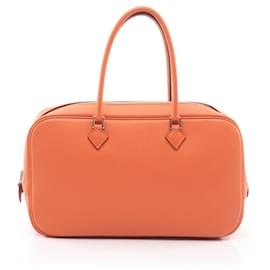 Borsa Hermes Plume Elan 28 Arancione - Hermès