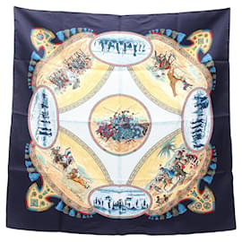 Hermes Carre 90 Cavaliers Peuls Scarf - Hermès