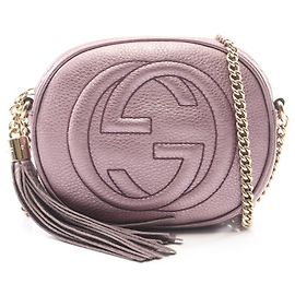 Borsa a Spalla Gucci Soho Tassel Metallic