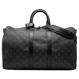 Louis Vuitton Monogram Eclipse Keepall Bandoulière 45
