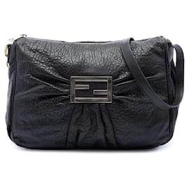 Fendi Mia Crossbody in pelle nera grande