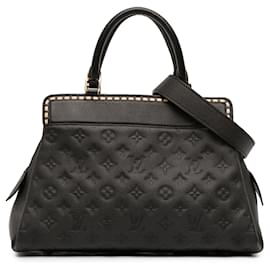 Louis Vuitton Black Monogram Empreinte Vosges MM