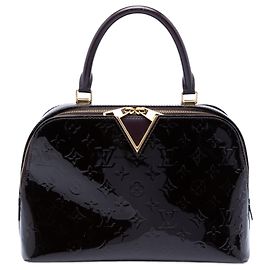 Louis Vuitton Purple Monogram Vernis Melrose