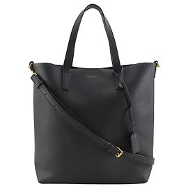 Saint Laurent Black Toy Leder North South Shopping Tote