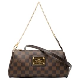 Louis Vuitton Marrone Damier Ebene Eva