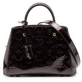 Louis Vuitton Purple Monogram Vernis Montaigne BB