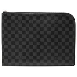 Louis Vuitton Pochette Jour GM in Damier Graphite nero