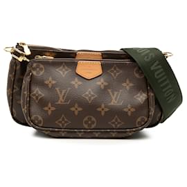 Louis Vuitton Marrone Monogram Multi Pochette Accessoires