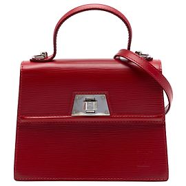 Borsa Sevigne in pelle Epi rossa Louis Vuitton
