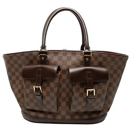 Louis Vuitton Braun Damier Ebene Manosque GM
