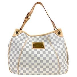 Borsa a tracolla Louis Vuitton Galliera PM Damier Azur