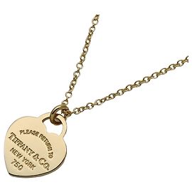 Collana Tiffany & Co. Mini Heart Tag in oro giallo 18K