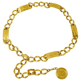 Chanel Goldene Gliederkette Gürtel für Damen