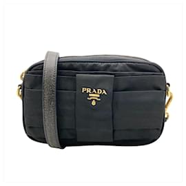 Mini borsa a tracolla Prada PRADA con motivo a nastro