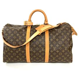 Louis Vuitton Keepall 50 Bandoulière Boston Bag