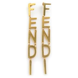 Orecchini Fendi Gold